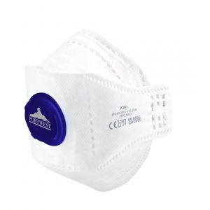 BOITE 10 MASQUES RESPIRATOIRE FFP2 A SOUPAPE P291 - PORTWEST
