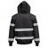 BLOUSON NOIR S435 4 EN 1 + TRANSFERT BLANC COALLIA
