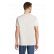 TEE-SHIRT IMPERIAL MANCHES COURTES BLANC + TRANSFERT COEUR BLANC COALLIA