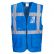 GILET IONA EXECUTIVE BLEU ROYAL + TRANSFERT DOS BLANC COALLIA