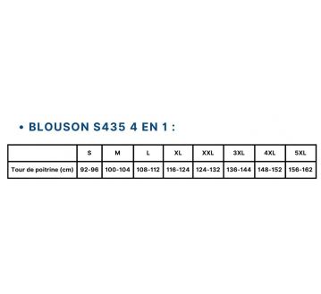 BLOUSON BOMBER IONA 3 EN 1 S435 - PORTWEST