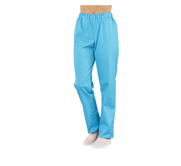 Pantalon de travail PACO Turquoise Face