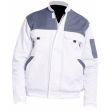 BLOUSON TRAVAIL TYPHON/DENNIS BLANC/GRIS 09TYCBG2 - PBV